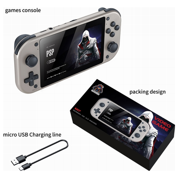  Sag Electronics M17 Retro Handheld Game Console - 4.3 inch - 256MB 