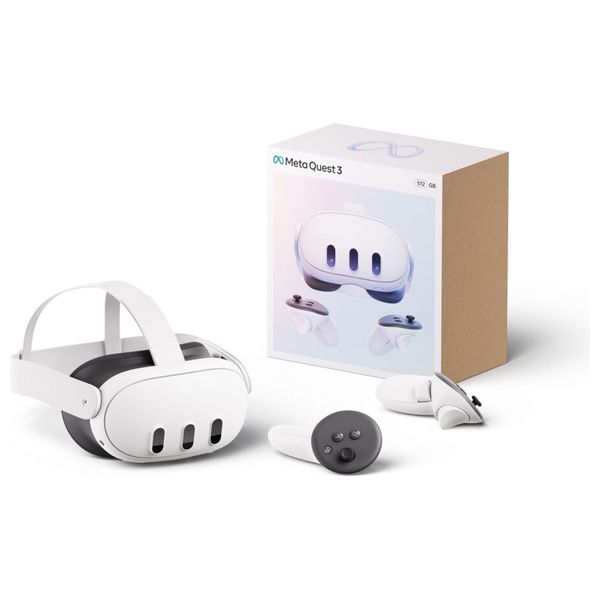  Meta Quest 3 VR Headset - 512GB - White 