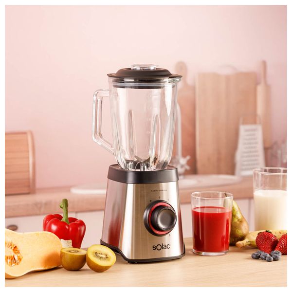  Solac ProMixter Glass Blender - 2000W - 1.75 L - Grey 