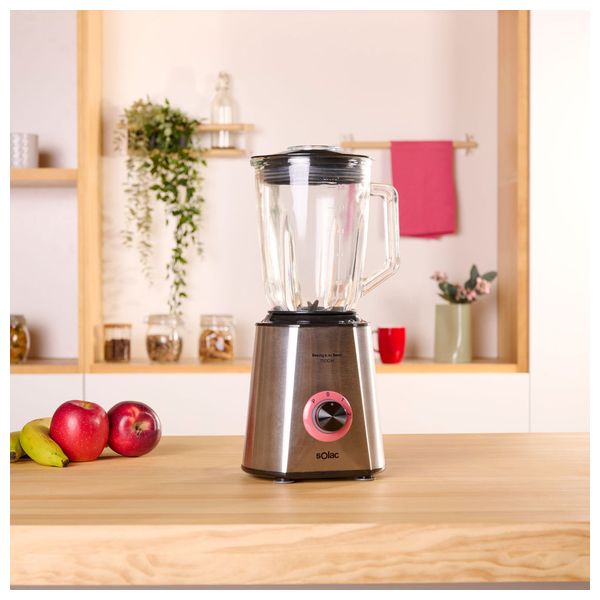  Solac Beauty and the Beast Blender - 1500W - 1.5 L - Silver 