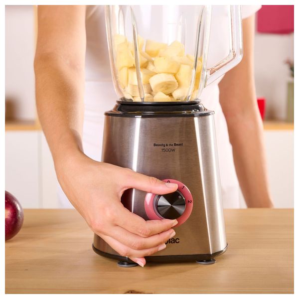  Solac Beauty and the Beast Blender - 1500W - 1.5 L - Silver 