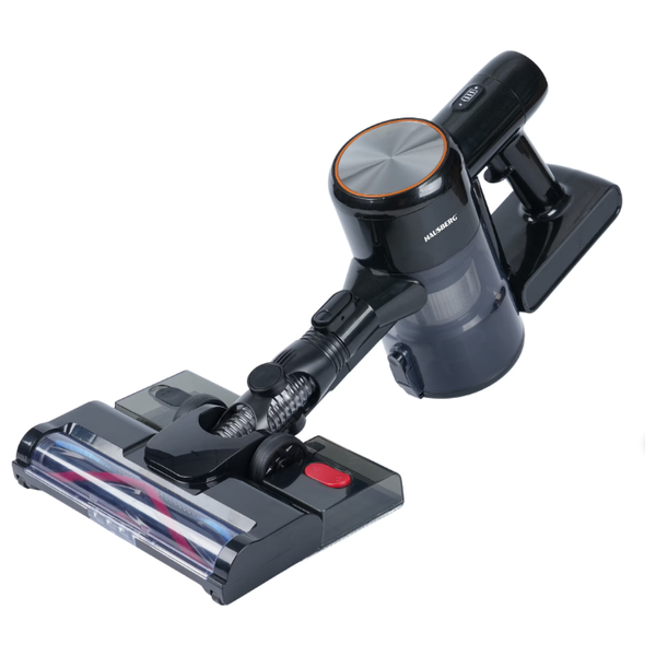  HAUSBERG HB-2018NG - Cordless Vertical Vacuum Cleaner Wet and Dry - 150W - 45Min Wireless - Black/Gray 
