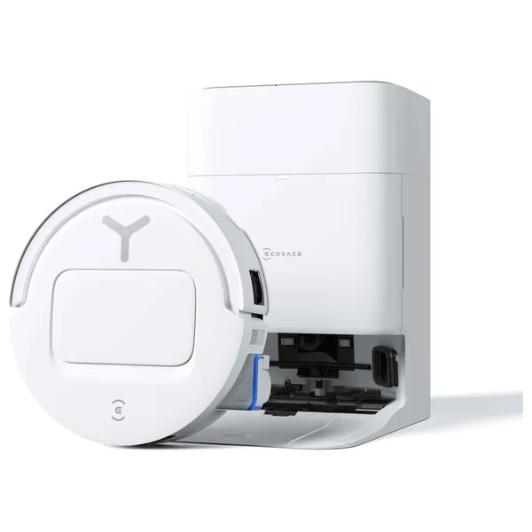 Ecovacs T80-OMNI - Robot Vacuum & Mop - 6400mAh - AIVI 3D Navigation - 18000Pa - White 