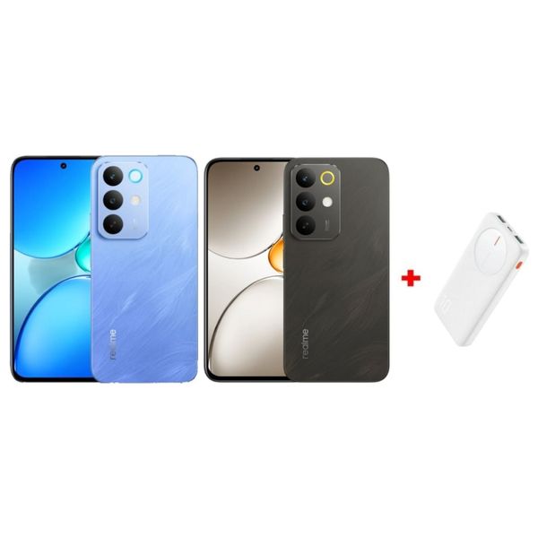 ريلمي C85 - شاشة IPS LCD 144Hz - قياس 6.8-انج - مقاومة ماء وغبار IP68/IP69K - بطارية 7000mAh  + باور بانك