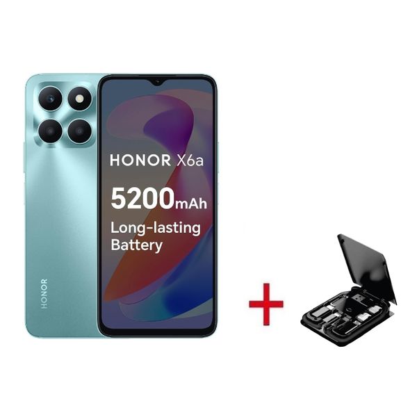  Honor X6a - Dual SIM - 128/4GB + Cable