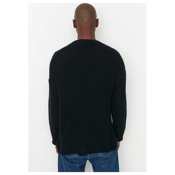 سترة للرجال من ترينديول مان ياقة V - كحلي