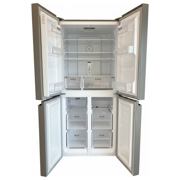  Sharp SJ-FH560-HS3 - French Door Refrigerator - 560 Liters - Inverter - Silver 