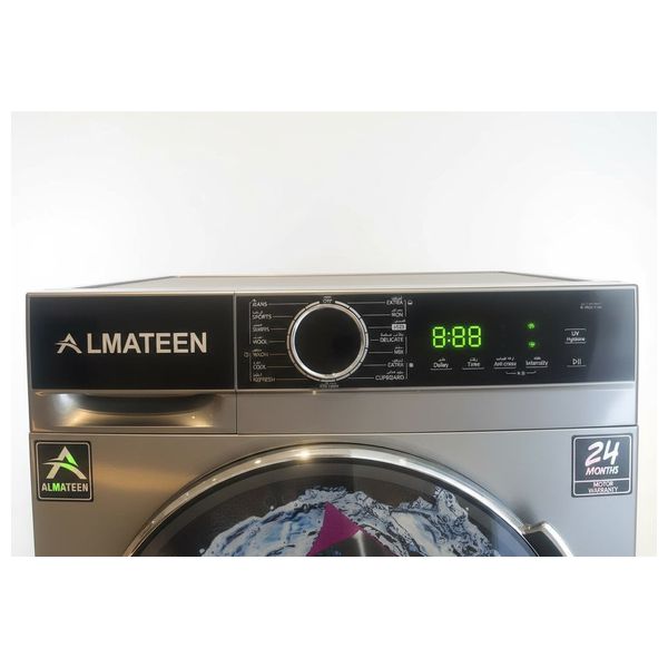  Almateen HPDRMA10SL-CH - Dryer - Heat Pump - 10 KG - Silver 