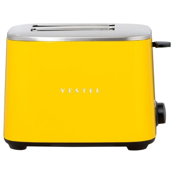  محمصة خبز فيستل بشريحتين - 960 واط - YELLOW-TOASTER - أصفر 