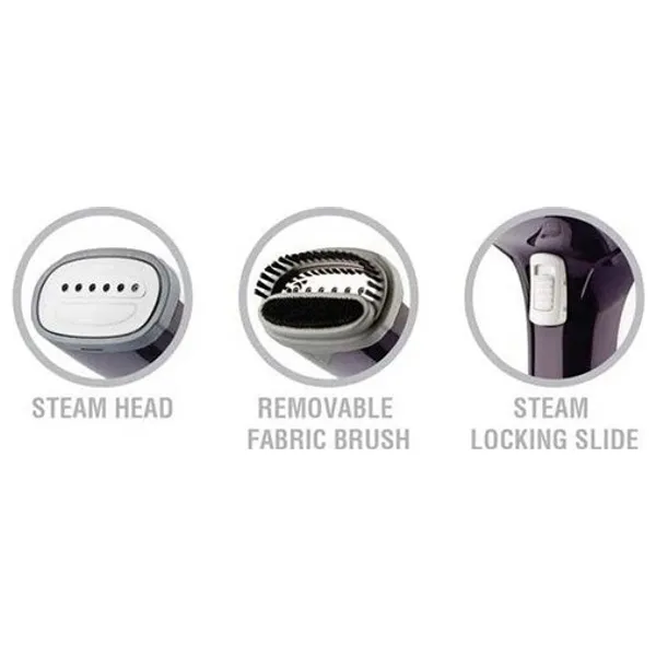  مكواة ستائر فاكير - 1200 واط - 280 مل - RUMY-GARMENT-STEAMER - بنفسجي 