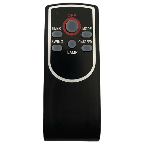  Sonic FS1820W - Remote Control Standing Fan - 65W - LED Display - White 