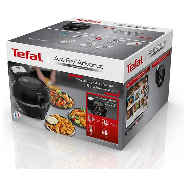  Tefal FZ727825 - Air Fryer - Dual Motion Technology - 1500 W - 1.2 kg - Black 