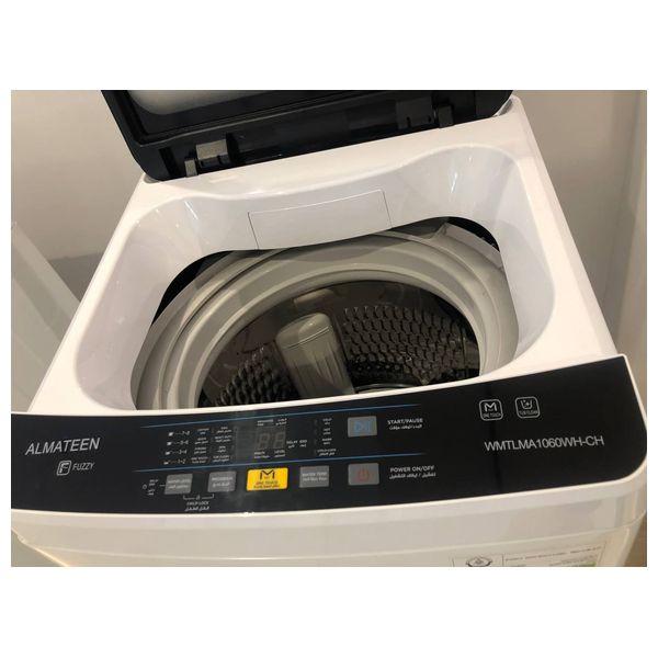  Almateen WMTLMA1060WH-CH - Top Load Washing Machine - 8 Kg - 700 RPM - White 