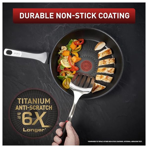  Tefal G2590622 - Frypan - Unlimited - 28 cm - Black 