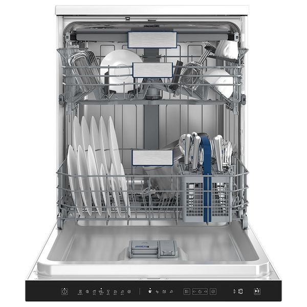  Hitachi HDF-F158CVW - Dishwasher - Freestanding - 15 Place Settings - Inverter - White 
