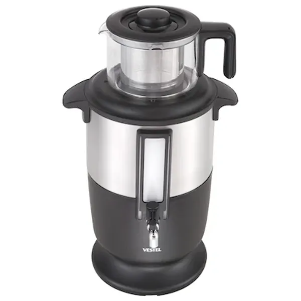  Vestel 4500-CX - Sefa Samovar - 2175 W - 1.2 Liter Teapot Capacity - Stainless Steel 