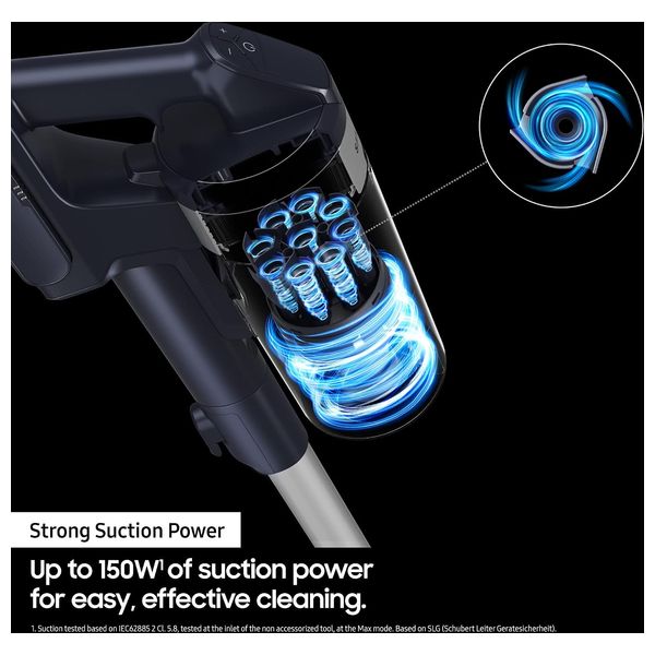  Samsung VS15A6032R5/EU - Cordless Stick Vacuum Cleaner - 150W - Black 
