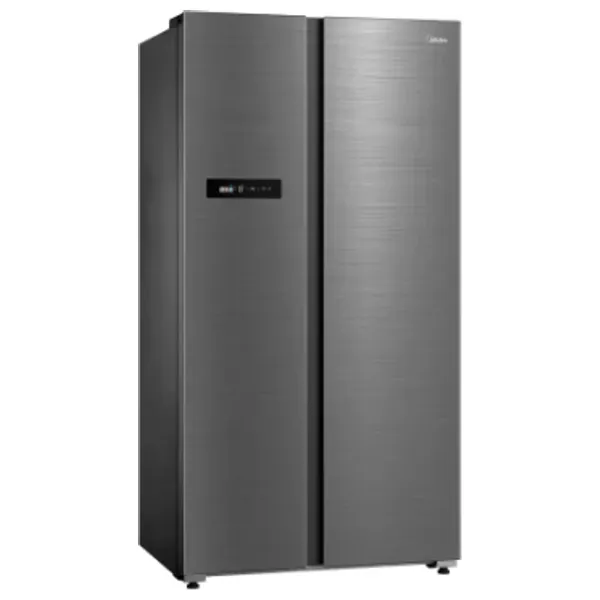  Midea MDRS791MYG46D - Side By Side Refrigerator - 592L - Inverter - No Frost - Steel 