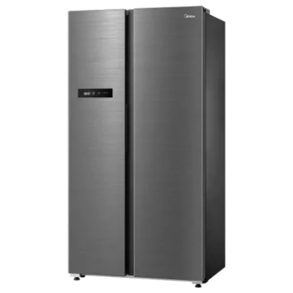  Midea MDRS791MYG46D - Side By Side Refrigerator - 592L - Inverter - No Frost - Steel 