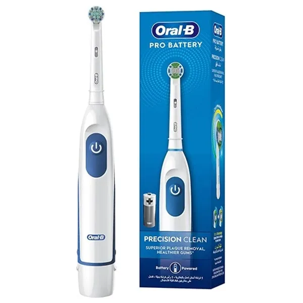  Oral-B DB5-010-1 - Electric Toothbrush - Battery Operated - White and Blue 