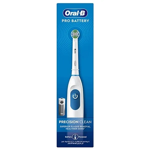  Oral-B DB5-010-1 - Electric Toothbrush - Battery Operated - White and Blue 