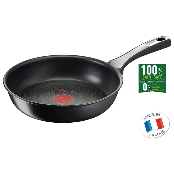  Tefal G2590622 - Frypan - Unlimited - 28 cm - Black 