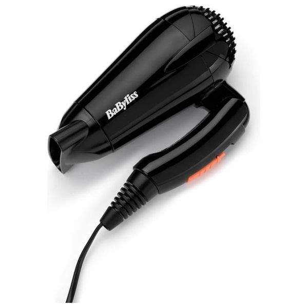  BaByliss 5344E Travel Dry 2000W Folding Hair Dryer - Black 