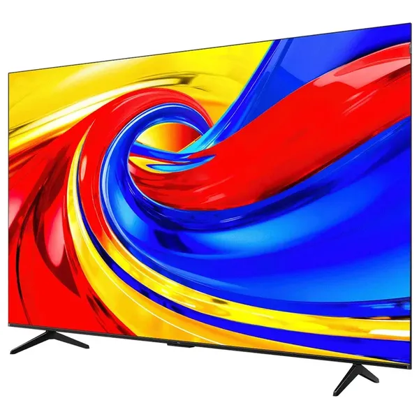  شاشة تي سي إل - 55 أنج - 4K - QLED - سمارت - 60 هيرتز - Google TV - T6D - أسود 