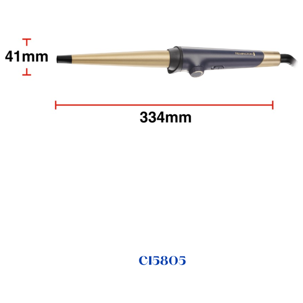  Remington CI5805 - Conical Hair Curler - Sapphire-Infused Ceramic - 13-25 mm 