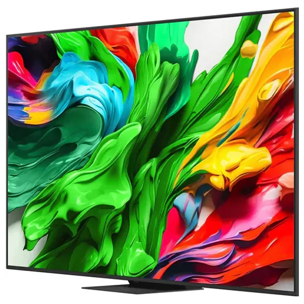  شاشة إل جي - 86 انش - 4K QNED - هيرتز 120 - نظام ويب او اس - 86A6A - أسود 