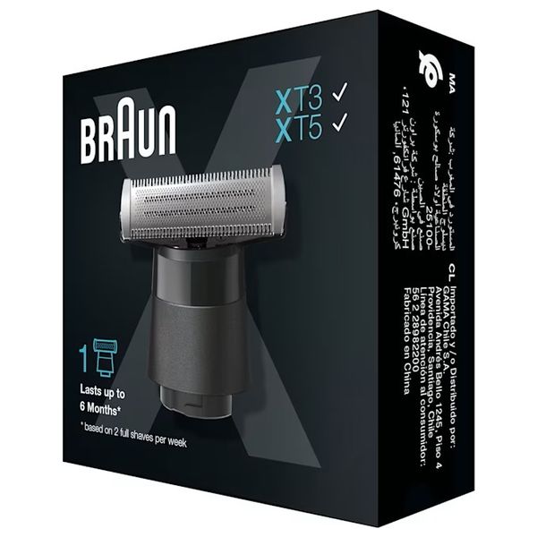  Braun XT10 - Beard Trimmer Accessory - 4D-Blade Technology - Black 