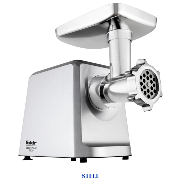  Fakir STEEL-PRO-F1800-NEW - Meat Grinder - Steel Pro - 1800 Watt - Silver 