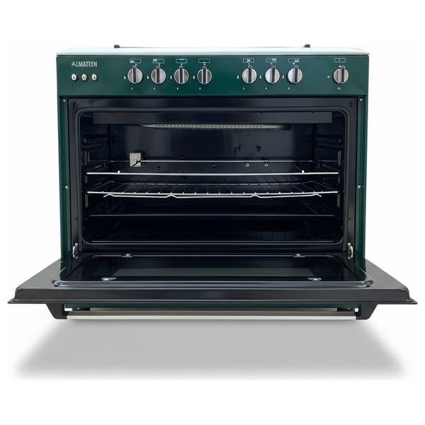  Almateen GC-MA9604GR-EG - Outdoor Cooker - 90 × 60 cm - 5 Burners - Green 