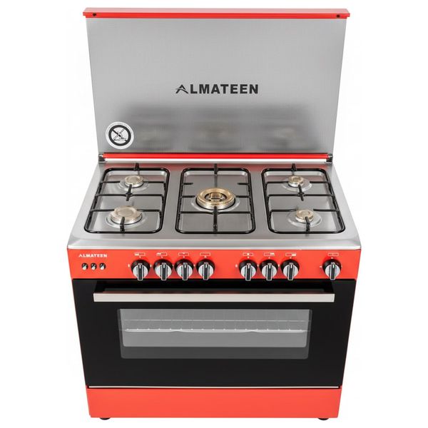  Almateen GC-MA9604RE-EG - Outdoor Cooker - 90 × 60 cm - 5 Burners - Red 