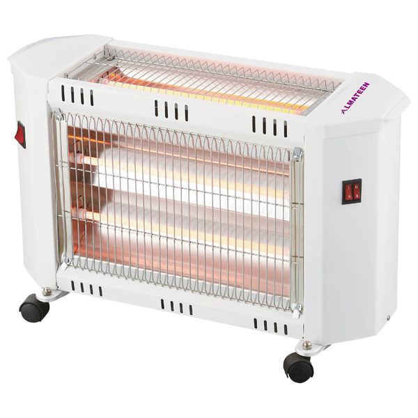  Almateen QHMA4030WH-CH - Radiant Heater - 2000 W - White 
