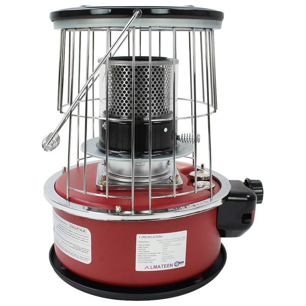  Almateen KHMA3310G-KO-RE - Kerosene Heater - Red 
