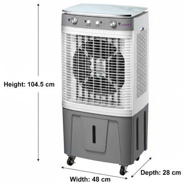  مبردة هواء عمودية المتين - 110 واط - ACMA5300GW-CH - رمادي 
