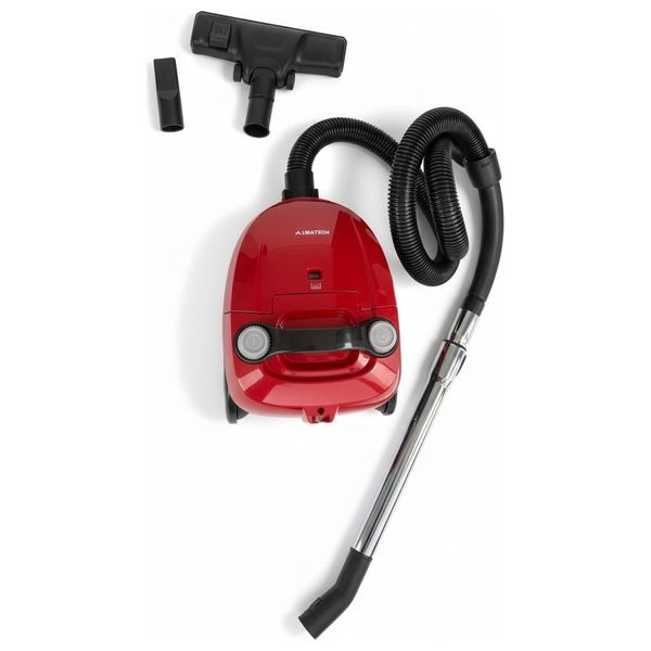  Almateen BCMA1800RE-CH - Bagged Vacuum Cleaner - 1400 Watts - 1.5 Liters - Red 