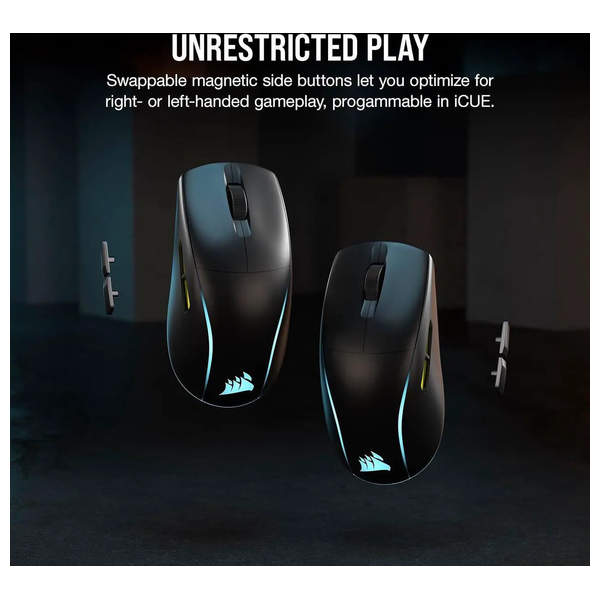  Corsair M75 - Wireless Gaming Mouse - RGB - Black 