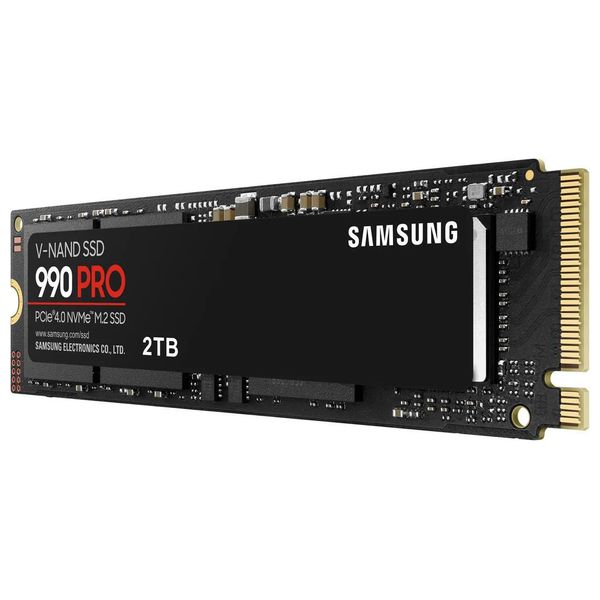  Samsung 990 PRO - Internal SSD - 2TB - Black 