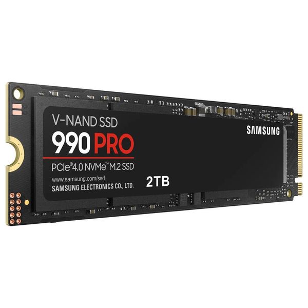  Samsung 990 PRO - Internal SSD - 2TB - Black 
