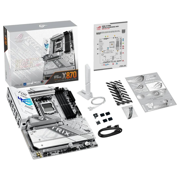  ASUS ROG Strix 90MB1IF0-MVAAY0 - X870 - AM5 - ATX - Wi-Fi 7 Motherboard 