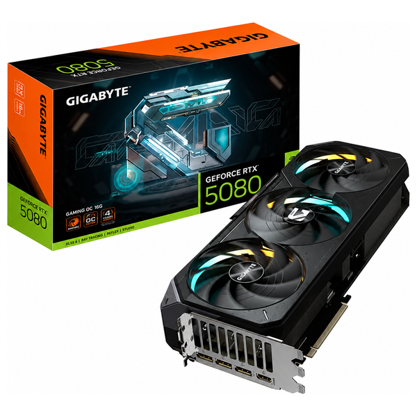  Gigabyte 9VN5080GO-00-G10 - Graphics Card - GeForce RTX 5080 - 16GB - Black 