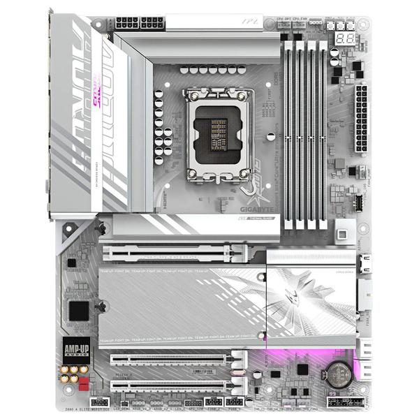  لوحة أم جيجابايت 9MZ89EL7E-00-G11 Z890 AORUS ELITE WIFI7 ICE - مقبس LGA 1851 - ATX 