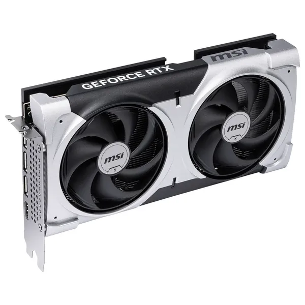  بطاقة رسومات ام اس ئاي - G506T-8V2CP - بحجم 8 كيكابايت - RTX 5060 Ti - سلفر 