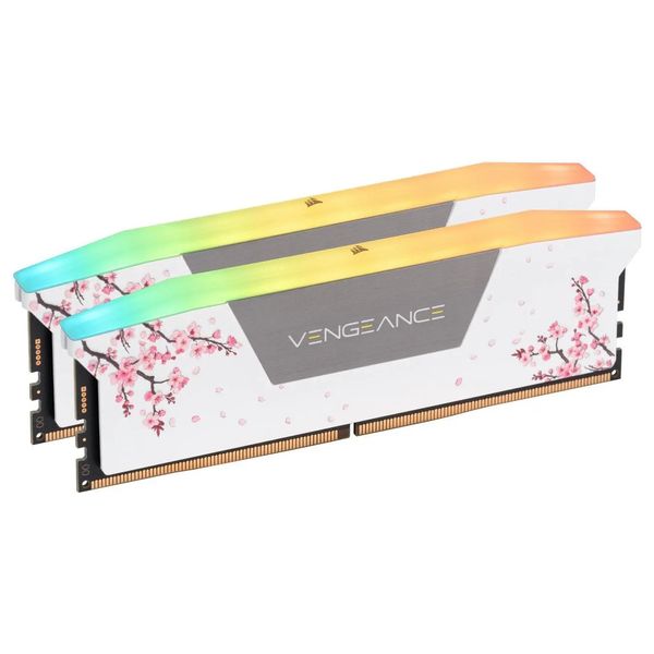  Corsair RAM - 32GB - 6000MHz - RGB - White 