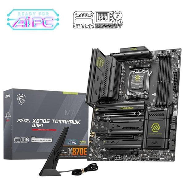  لوحة أم MSI 911-7E59-014 - X870E - AM5 - ATX - Wi-Fi 7 