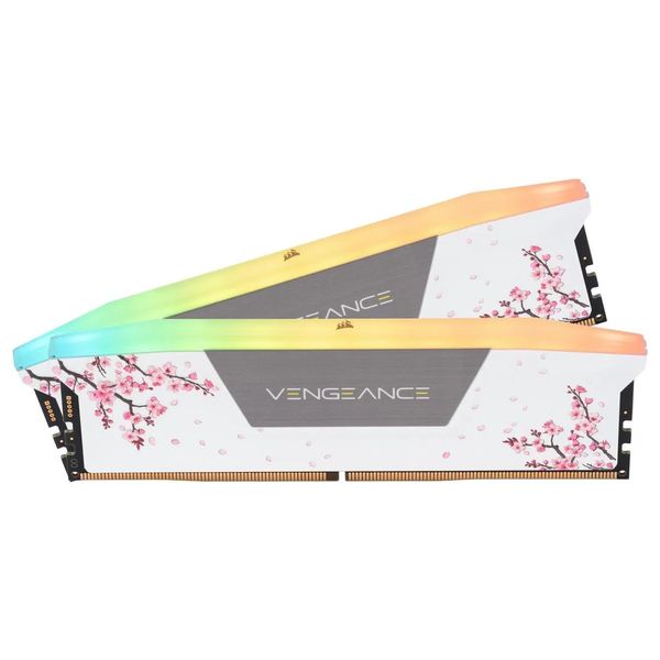  Corsair RAM - 32GB - 6000MHz - RGB - White 