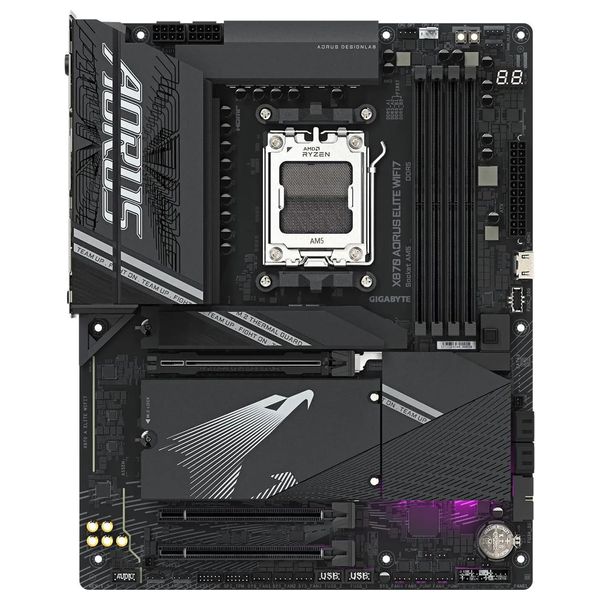  لوحة أم كيكابايت 9MX87EL7-00-G11 - X870 - AM5 - ATX - AORUS ELITE WIFI 7 