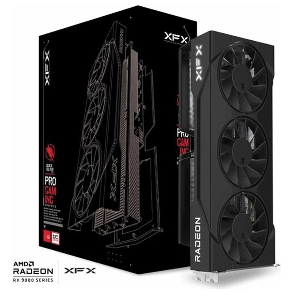  AMD RX-96TS316B7 - Graphics Card - 16GB - Triple Fan - Black 